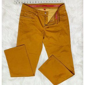 Alberto Women's Size 40 (USA size 10) Golf Pants Pro Modern Fit 3xDRY Gold
